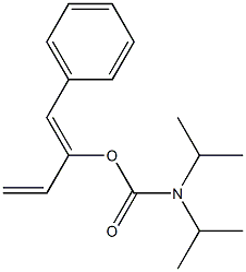 N,N-Diisopropylcarbamic acid (3Z)-4-phenyl-1,3-butadien-3-yl ester|