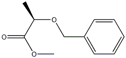 (R)-2-(Benzyloxy)propionic acid methyl ester Structure
