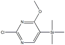 2-Chloro-4-methoxy-5-(trimethylsilyl)pyrimidine