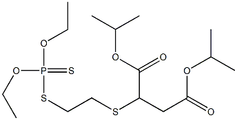 Dithiophosphoric acid S-[2-[1,2-bis(isopropyloxycarbonyl)ethylthio]ethyl]O,O-diethyl ester,,结构式