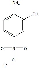 4-Amino-3-hydroxybenzenesulfonic acid lithium salt