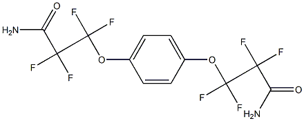 3,3'-(p-Phenylenebisoxy)bis(2,2,3,3-tetrafluoropropanamide)