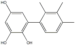 6-(2,3,4-Trimethylphenyl)benzene-1,2,4-triol