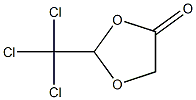 2-(Trichloromethyl)-1,3-dioxolan-4-one 结构式