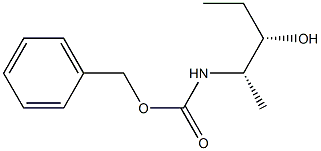 (2S,3S)-2-(Benzyloxycarbonylamino)-3-pentanol 结构式