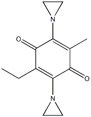 2,5-Bis(1-aziridinyl)-3-methyl-6-ethyl-1,4-benzoquinone