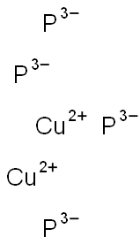 りん化二銅 化学構造式