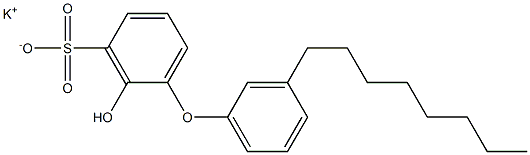 2-Hydroxy-3'-octyl[oxybisbenzene]-3-sulfonic acid potassium salt