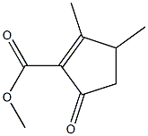 1-Oxo-3,4-dimethyl-2-cyclopentene-2-carboxylic acid methyl ester