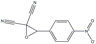 3-(4-Nitrophenyl)oxirane-2,2-dicarbonitrile Structure