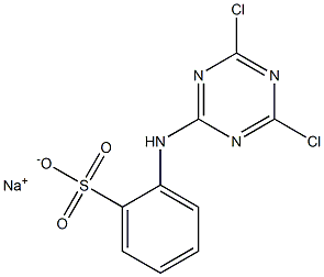 2-[(4,6-Dichloro-1,3,5-triazin-2-yl)amino]benzenesulfonic acid sodium salt