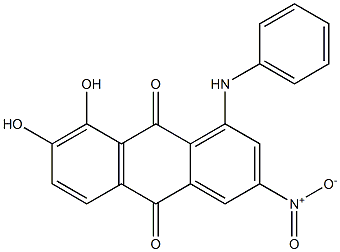 1-Anilino-7,8-dihydroxy-3-nitroanthraquinone