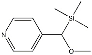  4-[(Trimethylsilyl)(methoxy)methyl]pyridine