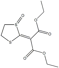 2-(1,3-Dioxo-1,3-diethoxypropan-2-ylidene)-1,3-dithiolane 1-oxide