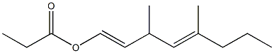 Propionic acid 3,5-dimethyl-1,4-octadienyl ester