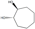 (1S,2S)-Cycloheptane-1,2-diol Structure