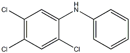 2,4,5-Trichlorophenylphenylamine 结构式