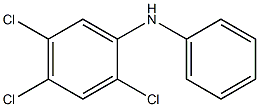 2,4,5-Trichlorophenylphenylamine,,结构式