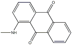 N-Methylaminoanthraquinone Structure