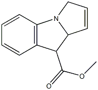 9,9a-Dihydro-3H-pyrrolo[1,2-a]indole-9-carboxylic acid methyl ester Structure