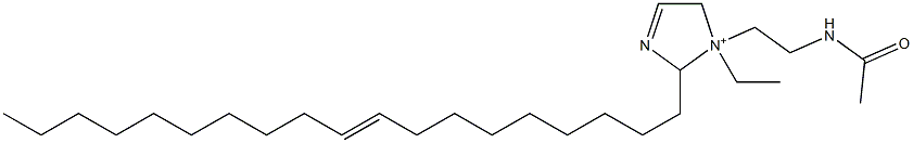  1-[2-(Acetylamino)ethyl]-1-ethyl-2-(9-nonadecenyl)-3-imidazoline-1-ium