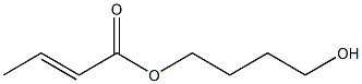 Crotonic acid 4-hydroxybutyl ester 结构式