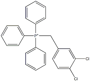 (3,4-Dichlorobenzyl)triphenylphosphonium Struktur