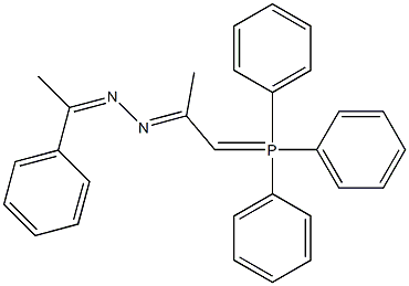 [2-(1-Phenylethylidenehydrazono)propylidene]triphenylphosphorane