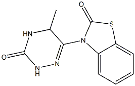 3-[(5-Methyl-3-oxo-2,3,4,5-tetrahydro-1,2,4-triazin)-6-yl]benzothiazol-2(3H)-one