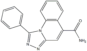 1-Phenyl[1,2,4]triazolo[4,3-a]quinoline-5-carboxamide Structure
