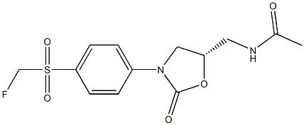 (5S)-5-Acetylaminomethyl-3-(4-fluoromethylsulfonylphenyl)oxazolidin-2-one|
