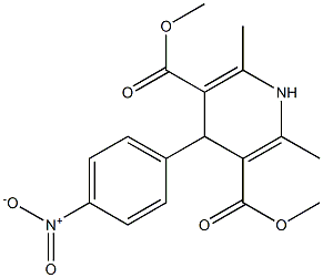 1,4-Dihydro-4-(4-nitrophenyl)-2,6-dimethylpyridine-3,5-dicarboxylic acid dimethyl ester