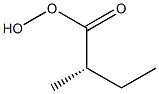 [S,(+)]-2-Methylperoxybutyric acid Struktur