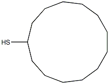 Cyclotridecanethiol,,结构式