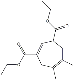  5,6-Dimethyl-1,5-cycloheptadiene-1,3-dicarboxylic acid diethyl ester