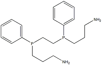 4,7-Diphenyl-4,7-diphosphadecane-1,10-diamine Struktur