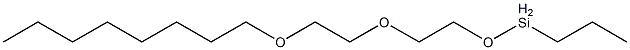 Propyl[2-[2-(octyloxy)ethoxy]ethoxy]silane