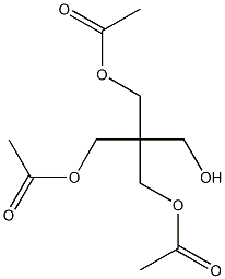 3-Acetoxy-2,2-bis(acetoxymethyl)-1-propanol Struktur