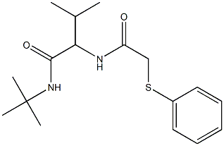 N-[(1R)-1-(tert-Butylcarbamoyl)isobutyl](phenylthio)acetamide