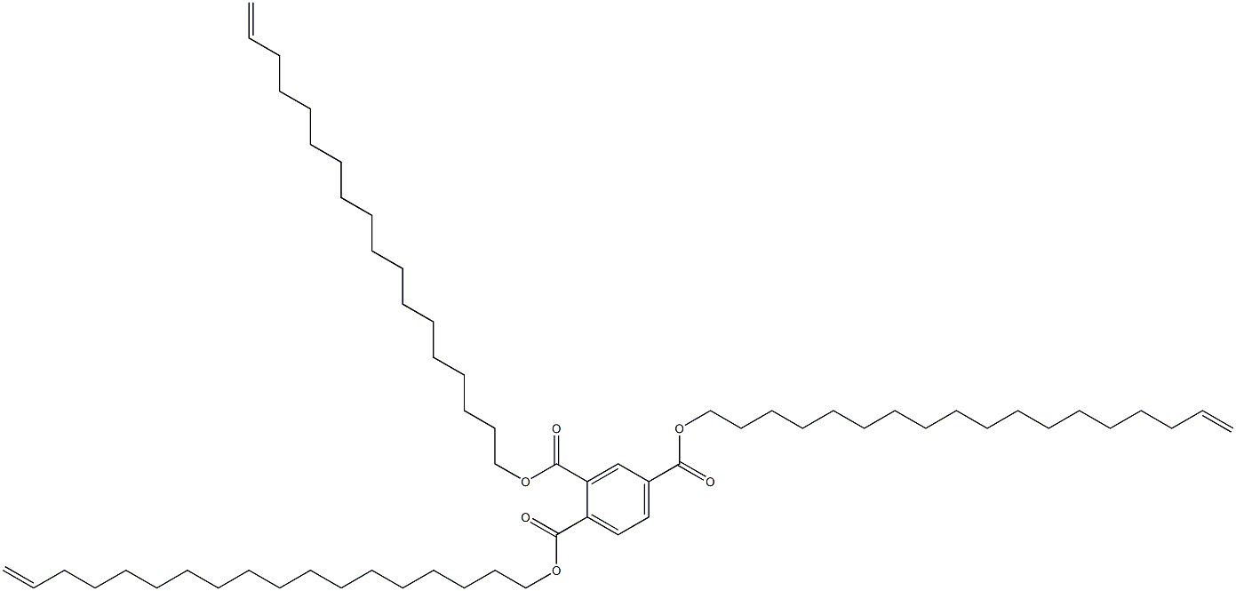 1,2,4-Benzenetricarboxylic acid tri(17-octadecenyl) ester,,结构式