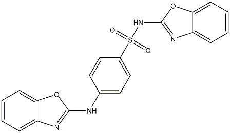  4-[(Benzoxazol-2-yl)amino]-N-(benzoxazol-2-yl)benzenesulfonamide