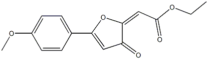 2-Ethoxycarbonylmethylene-5-(4-methoxyphenyl)furan-3(2H)-one