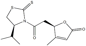 (5R)-5-[[(4S)-4-Isopropyl-2-thioxothiazolidin-3-yl]carbonylmethyl]-4-methylfuran-2(5H)-one