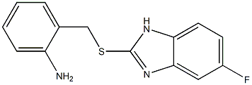 5-Fluoro-2-[[2-[amino]benzyl]thio]-1H-benzimidazole