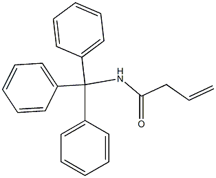 N-Triphenylmethyl-3-butenamide 结构式