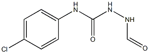 N-[[(4-Chlorophenyl)carbamoyl]amino]formamide Struktur