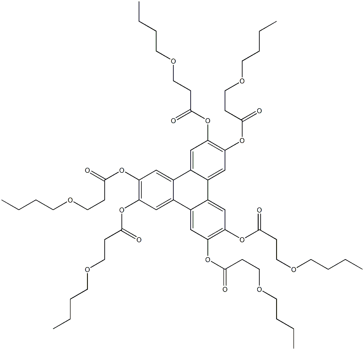 Triphenylene-2,3,6,7,10,11-hexol hexakis(3-butoxypropanoate)|