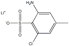 2-Amino-6-chloro-4-methylbenzenesulfonic acid lithium salt