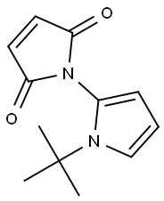 N-(1-tert-Butyl-1H-pyrrol-2-yl)maleimide Structure