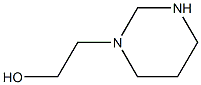 1-(2-Hydroxyethyl)hexahydropyrimidine Structure